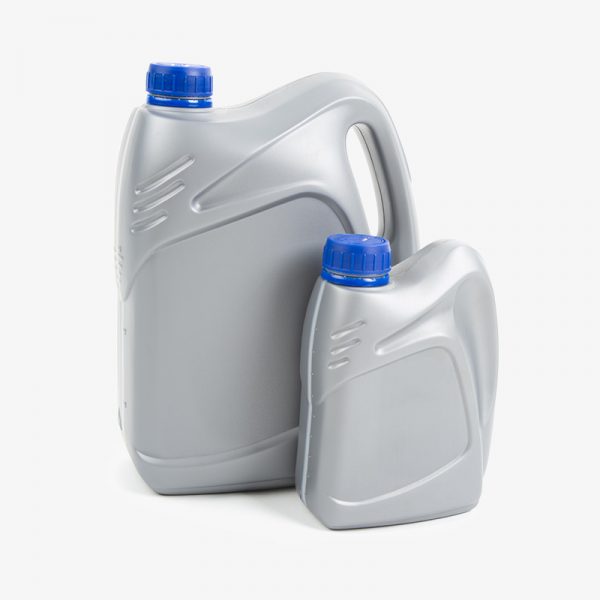 ADVANCE BLUE OIL CANS